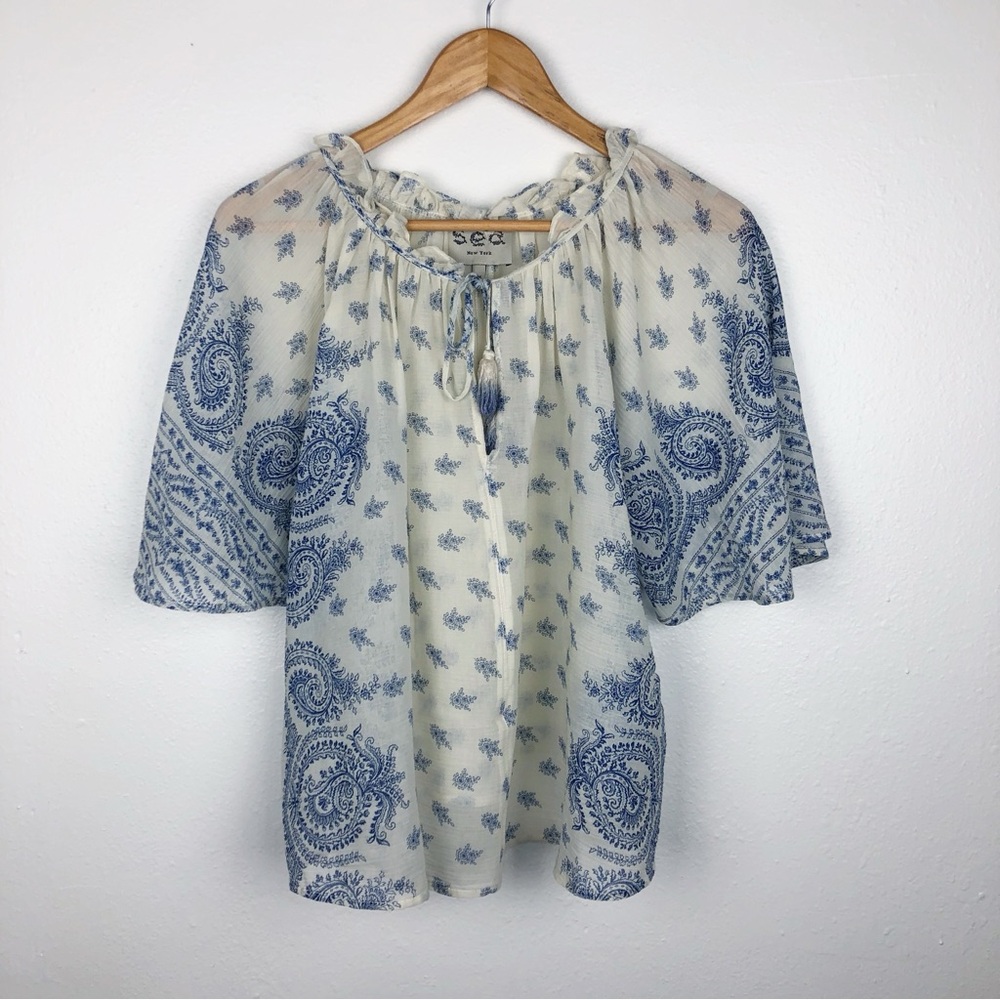 Sea New York Gauze Silk Blouse